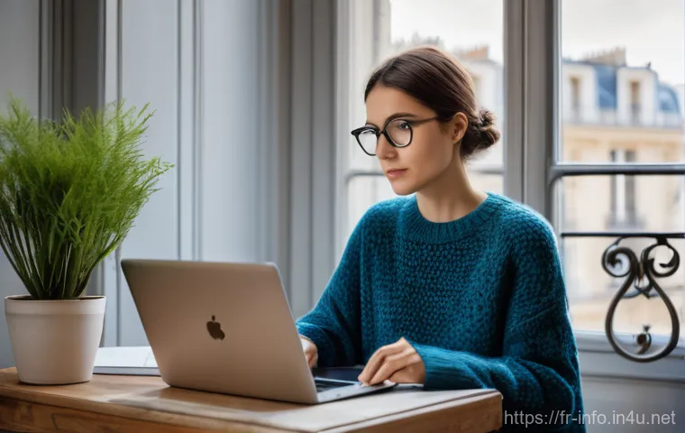 정보처리 자격증 취득과 경력 개발 방향 - **Prompt:** A diverse group of four tech professionals, ranging from late 20s to early 40s, are gath...